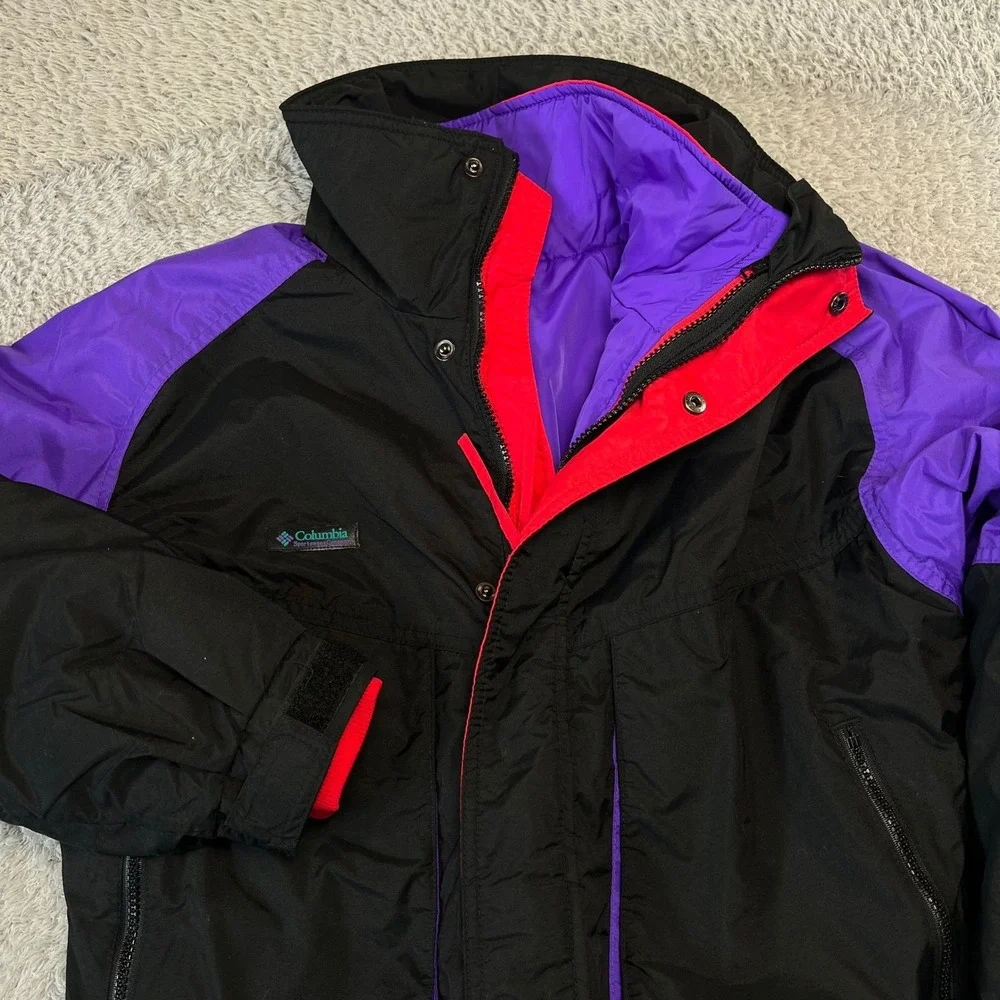 Columbia Youth L 12/14 Vintage Interchange Jacket 3-in-1‎ Reversible Gorpcore